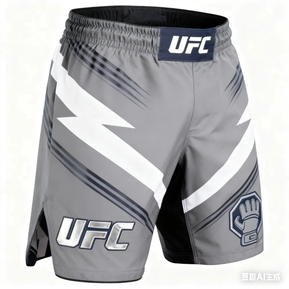 UFC MMA Combattimento pesante Nuovi pantaloncini da allenamento per combattimento da uomo e da donna - Pantaloncini sportivi traspiranti ad asciugatura rapida Pantaloncini da boxe