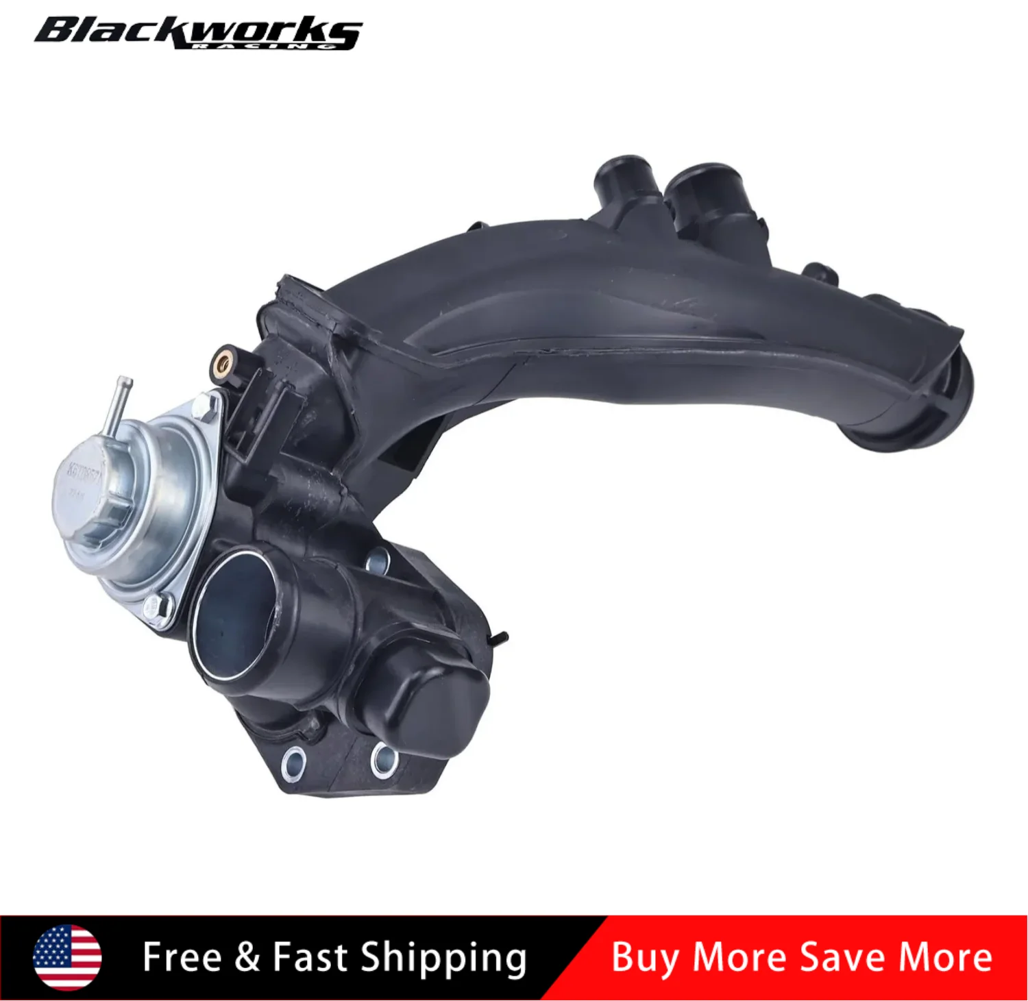 

17270-5PA-A00 172705PAA00 Durable Aluminium Alloy Turbocharger Charge Air Pipe Joint Black For 2017-2021 Honda CR-V 1.5L