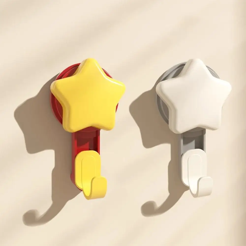 

5 шт. прочные клейкие крючки в форме звезды, сверление не требуется, звездообразный настенный крючок L-типа, водонепроницаемый