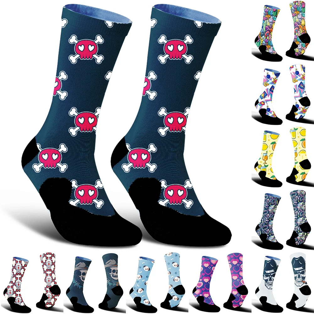 

2025 New Comfortable anti slip sports bike socks compression sports sports socks basketball and football socks