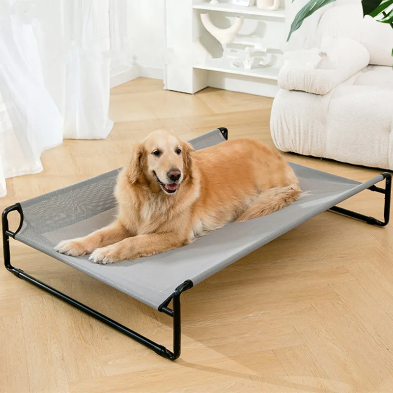 

Dog Bed Summer Breathable Dog Beds for Large Dogs Camping Sleep Nest Removable Moisture-proof Dogs Bed Washable Puppy Beds Mats