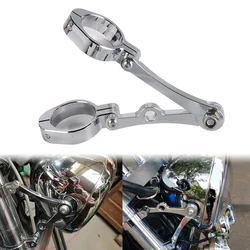 Universal Motorcycle Accessories Spotlight Holder CNC Fork Tube Mount Clamp 39mm-41mm Headlight Bracket