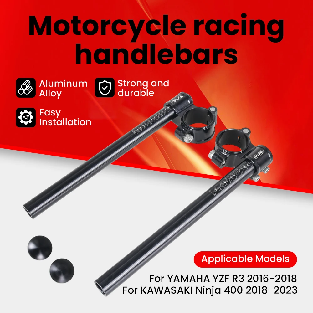 clip-de-renovation-de-course-cnc-pour-moto-sur-les-barres-de-poignee-extremite-avant-pince-superieure-pour-kawasaki-ninja400-ninja-400-2018-–-2023
