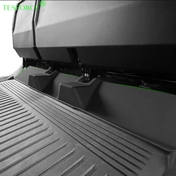 For Tesla Cybertruck 2024 Rear Under Seat Lower Protective Mat Anti-Dirty Kick Pads TPE Protective Plate Vehicle Protective Pad