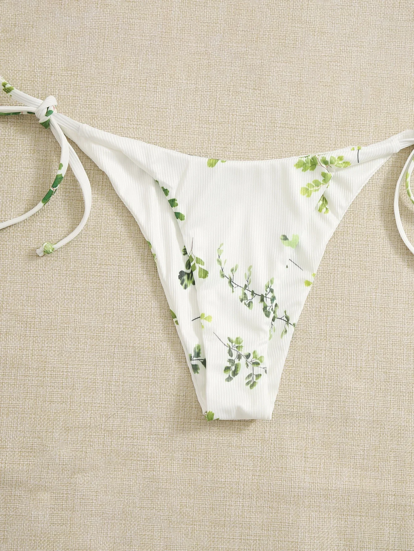 Bikini a due pezzi da donna con collo, reggiseno con bretelle, fondo a V, costumi da bagno e abbigliamento da donna