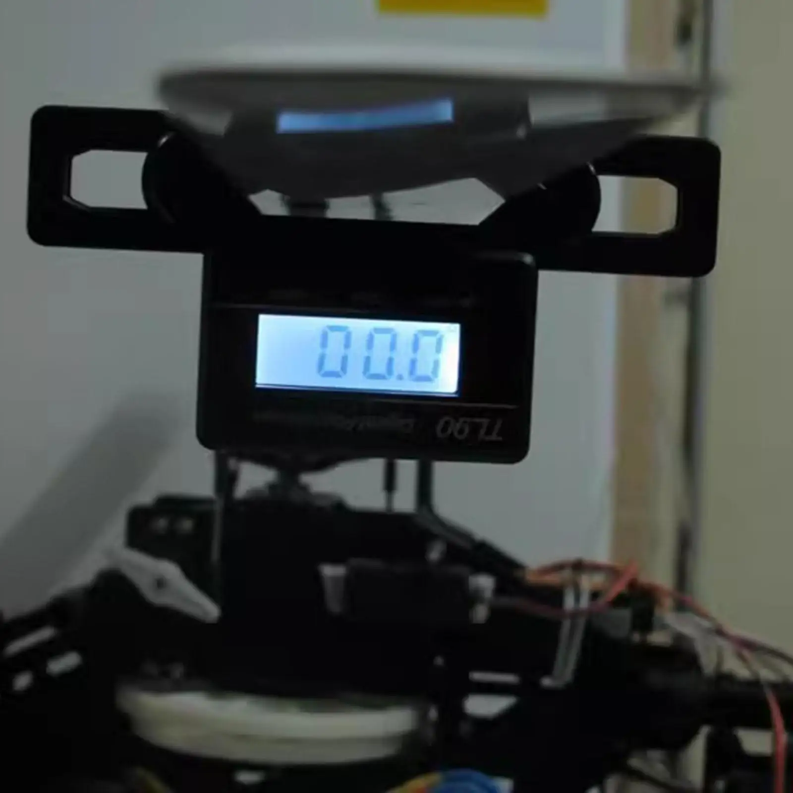 مقياس الملعب الرقمي كفاءة في استخدام الطاقة الدقة المهنية LCD الخلفية عرض RC مسجل لشفرات هليكوبتر الطائرة