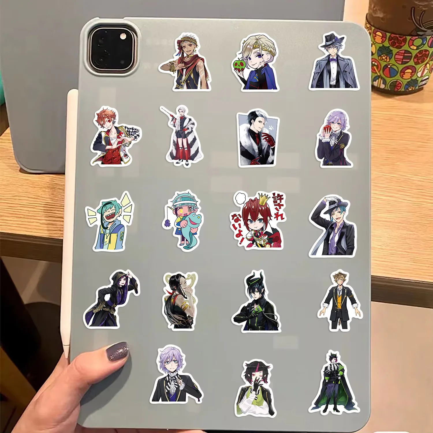 10/50PCS Disney Twisted-Wonderland Sticker Cool Game Cartoon Decal DIY Laptop Phone Guitar Skateboard Cup Car Classic Kid Toys