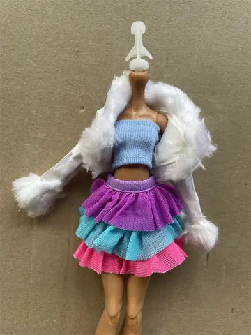 Monstering High Dockklädsel Mjuka Fritidskläder Handgjorda Kläder Outfit Dockkläder Set För 1/6 Dockflicka Klä Leksaker 10 best sales Monster High-tillbehör - №6