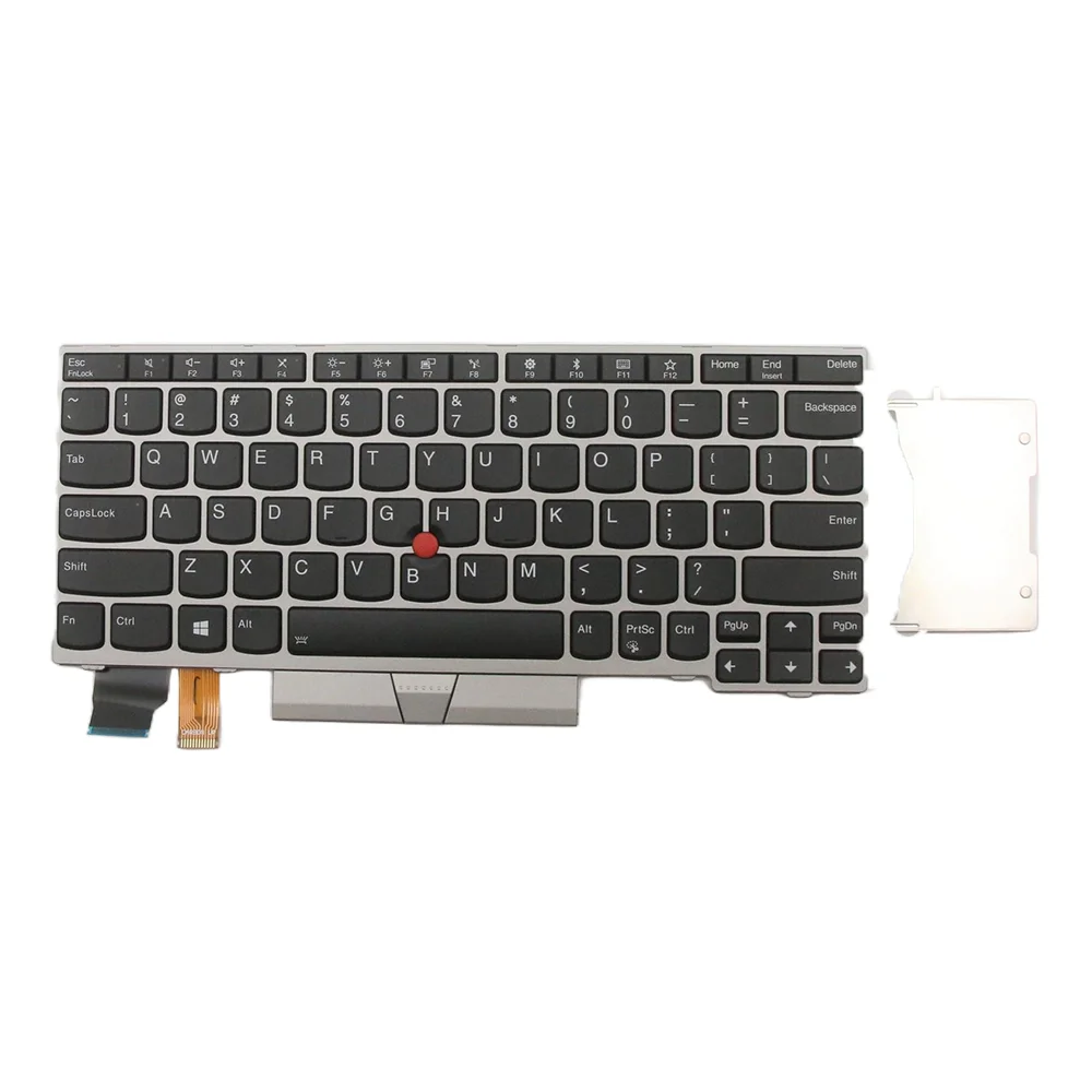 

New For Lenovo ThinkPad L13 L13 Yoga Laptop Silver Keyboard Internal USA English Backlight FRU:01YP840 01YP920