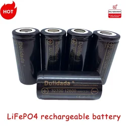 3.2V 32700 12800mAh Battery High Power LiFePO4 35A 55A Continuous Battery Discharge with Nickel Sheets Rechargeable Bateria