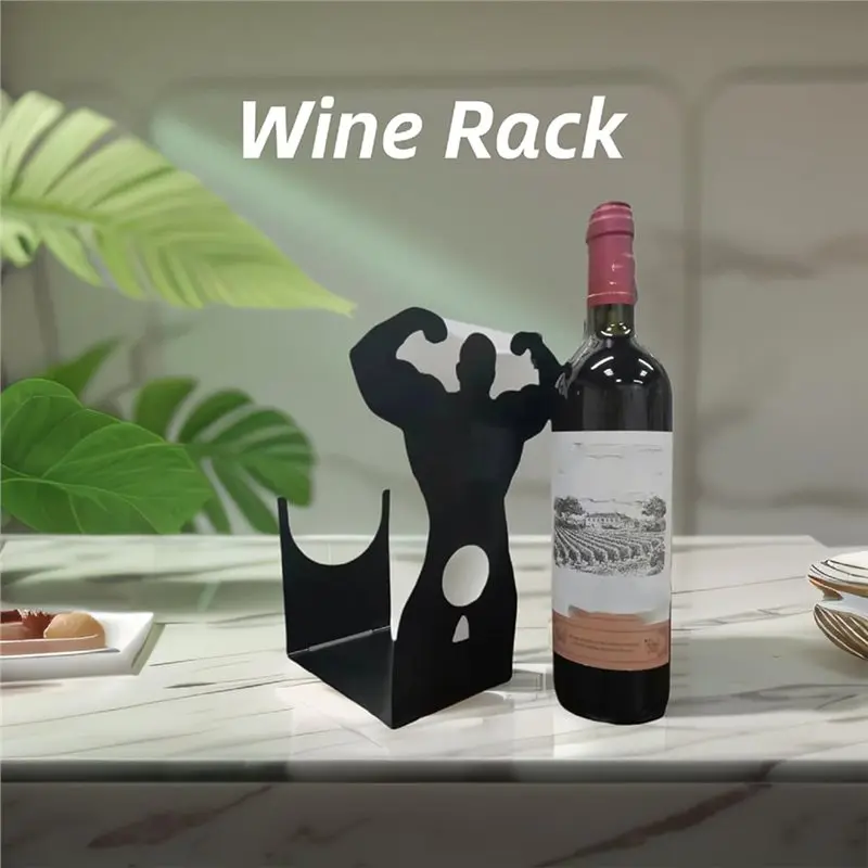GYTB-Wine Holder-Freestanding Wine Storage Rack-For Kitchen, Bar, Party Centerpiece Humor Table