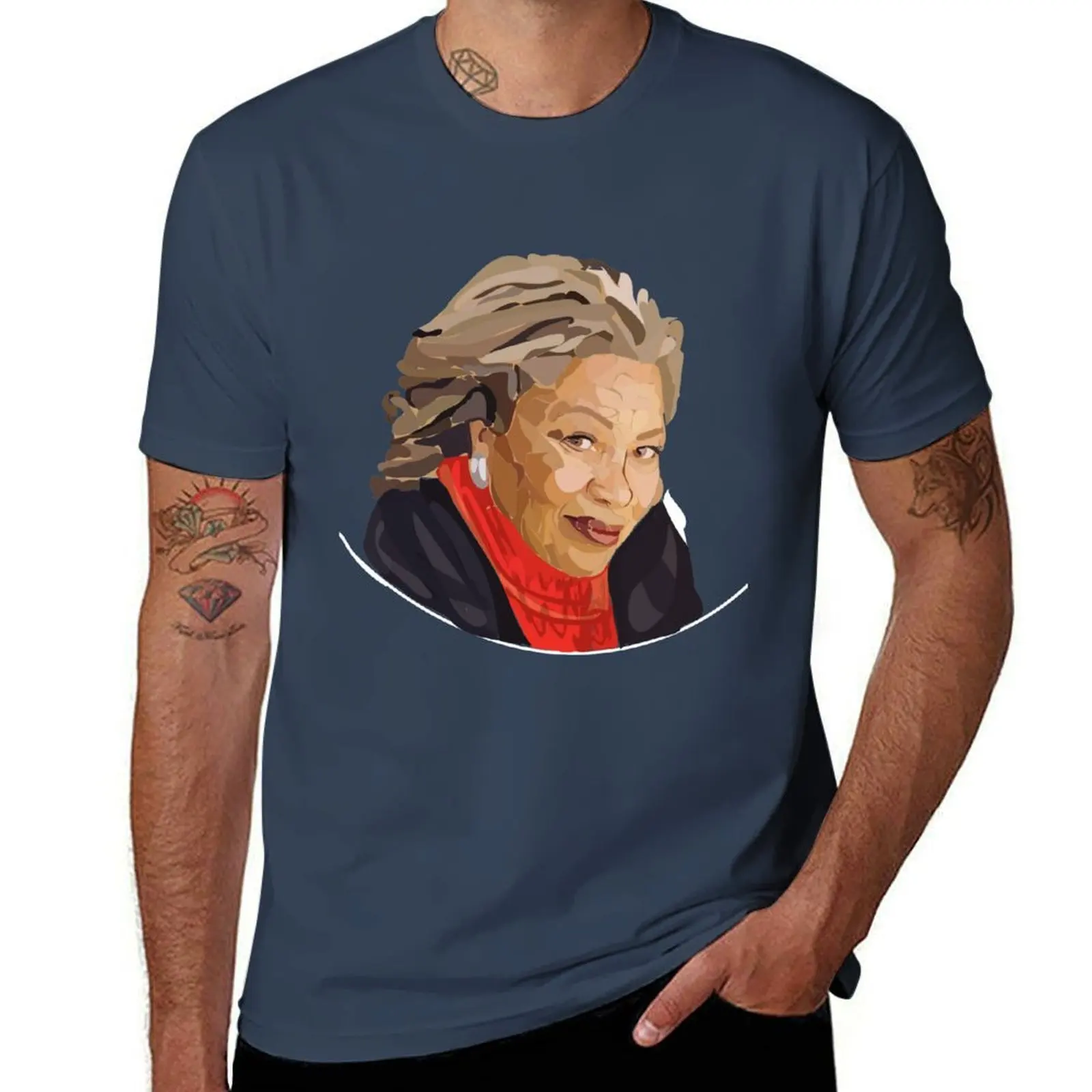 

toni morrison emblem T-Shirt man t shirts for men t shirt for man T-Shirt