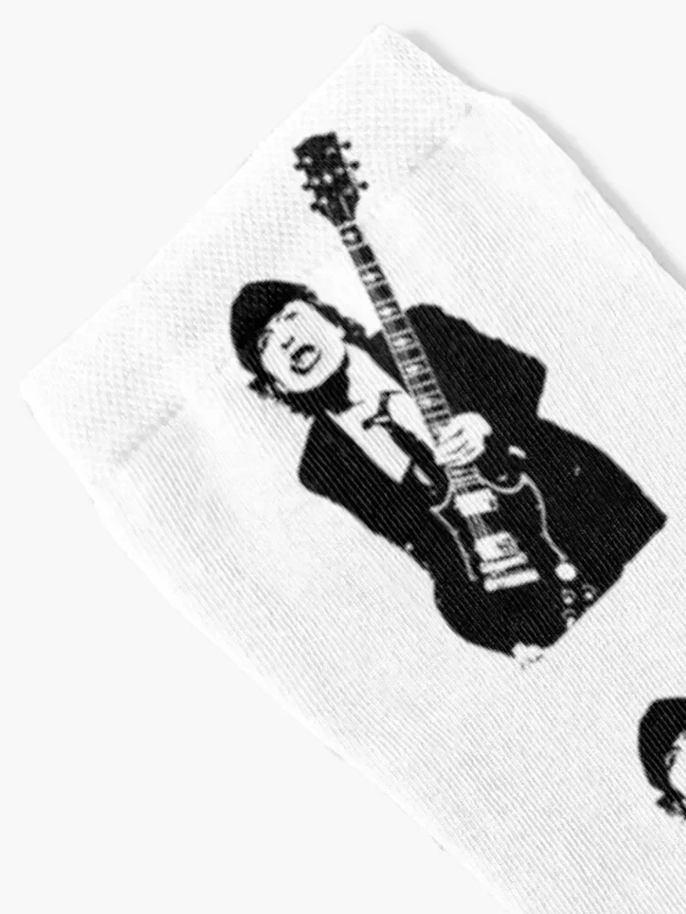 GIFTS AND PORTRAIT of Angus Australian Rock Star GIFTS FOR YOU IN 2021 FROM MONOFACES Socks cotton Men's Socks Luxury Women's