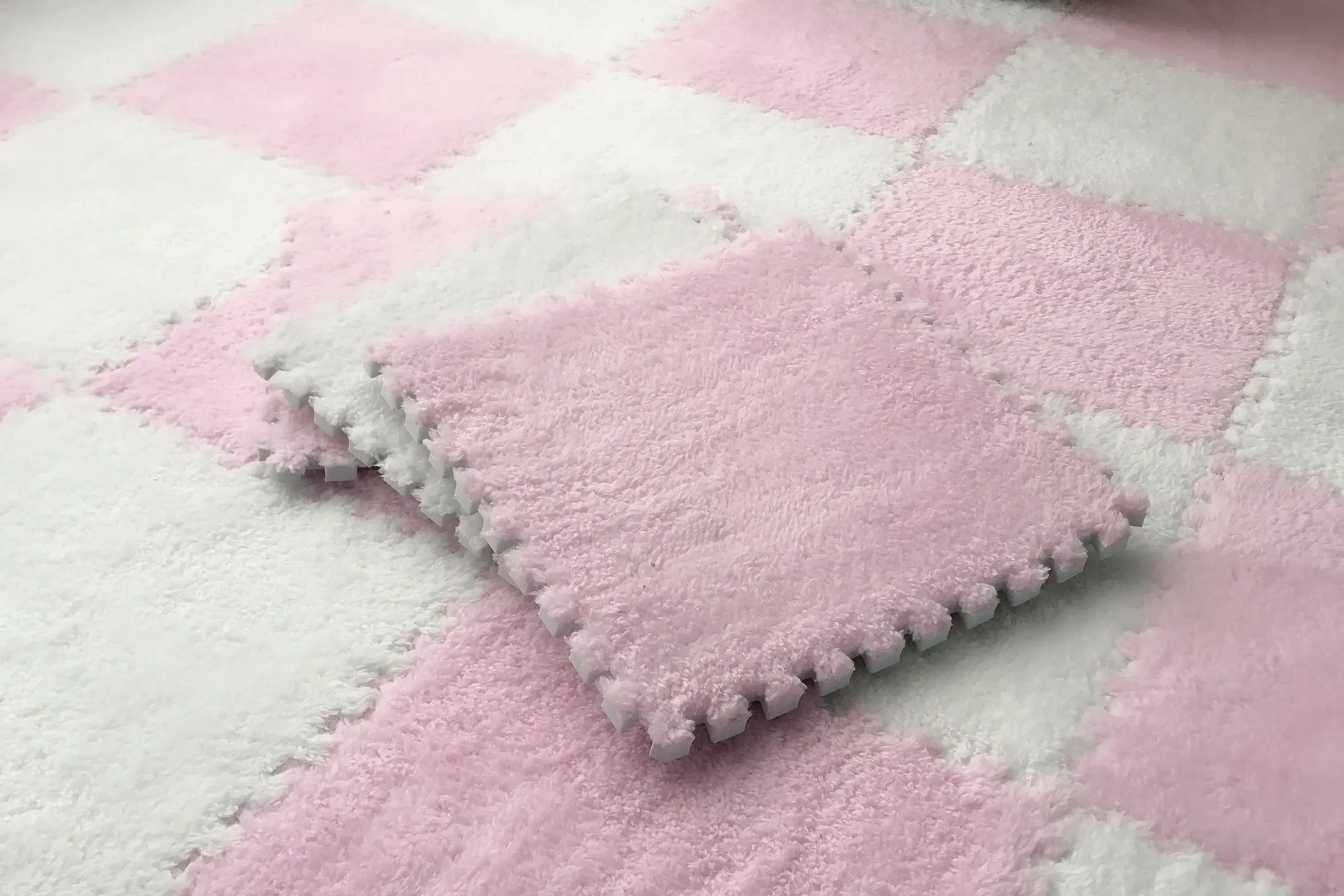 10/20 Stuks Zachte Pluche Kindermat Baby Speelkleed Baby Speelgoed Eva Foam Puzzel Tapijt In Kinderkamer warm Houden Speelmat Vloermat