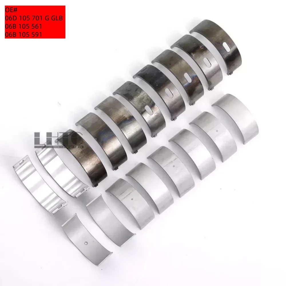 

Комплект подшипников главного коленчатого вала шатуна OE # 06D105701GGLB Для VW Golf R Audi S3 TTS 2.0 TFSI CDL