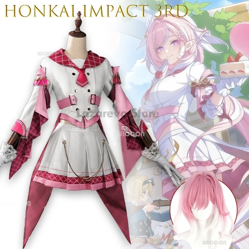 

Дисфраз ‌ HONKAI Impact 3rd Elysia 9th Anniversary Art костюмы для косплея игры аниме наряд аксессуары deguisement Adulte