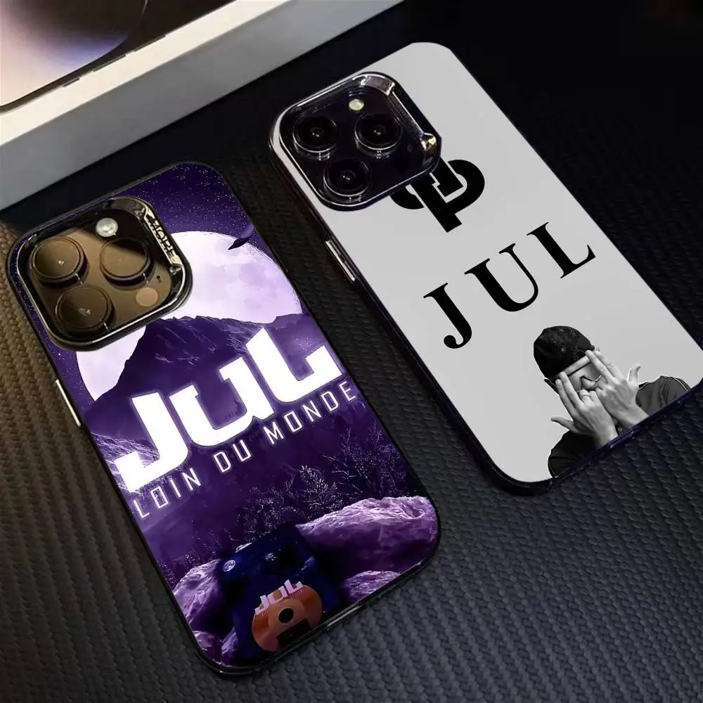 

Rapper J-JuL Phone Case For iPhone 16 17 15 14 12 13 Pro Max Black Color Shockproof Cover