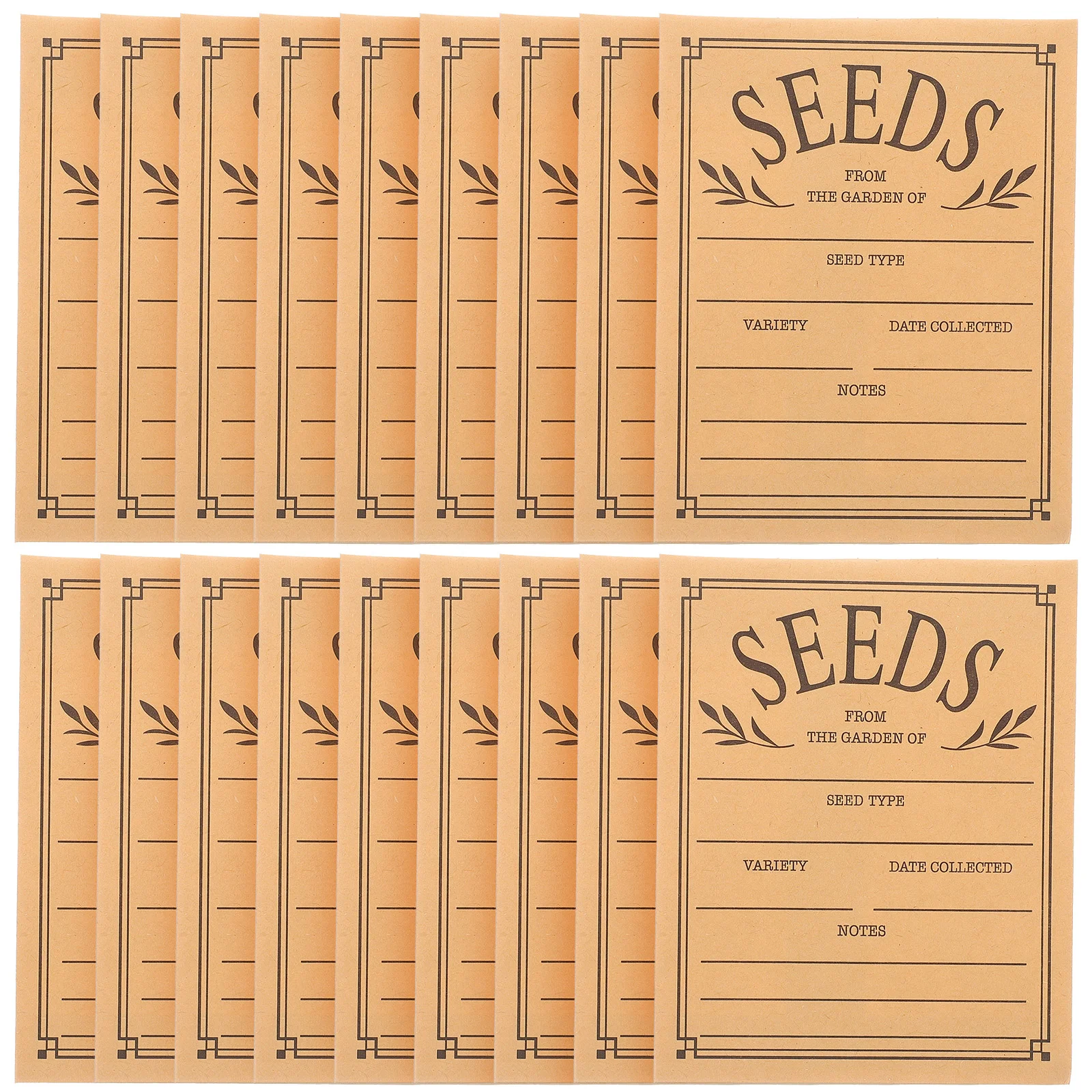 

50 Pcs Seed Packets Envelopes Mini Coin Multi-use Seeds Convenient Paper Bags Kraft