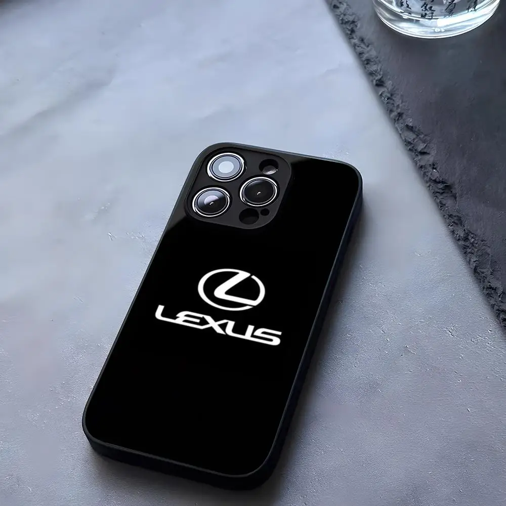 Sports Racing Lexus Tempered Glass For iPhone 13 14 16 12 15 11 Pro Max Plus Mini X XR SE2020 Coque