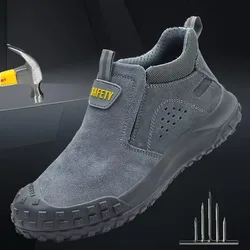 Insulation Men Work Boots Puncture-Proof Safety Shoes Steel Toe Welder Protective Shoes Indestructible Shoes Work Shoes Sneakers