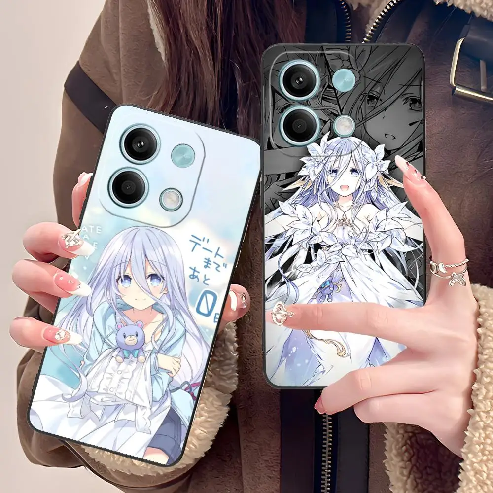 

Date a Live Mio Takamiya Phone Case for POCO M6 M5 M4 M3 X7 X6 X5 X4 X3 F6 F5 F4 Pro GT 5G Colour Printing Luxury Cover Pretty