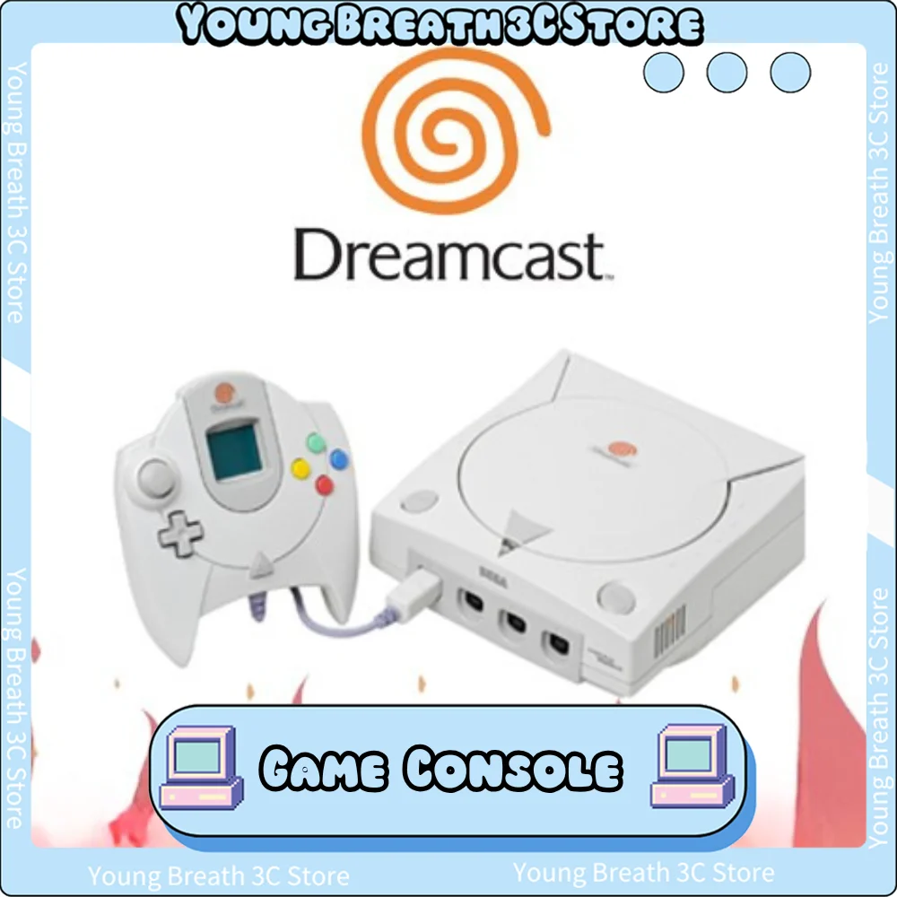 Dreamcast Dc  Machine 128g 64g 32g Gdemu Retro Original Dreamcast Customized Console Hard Disk Drive Games Console Hdd Game