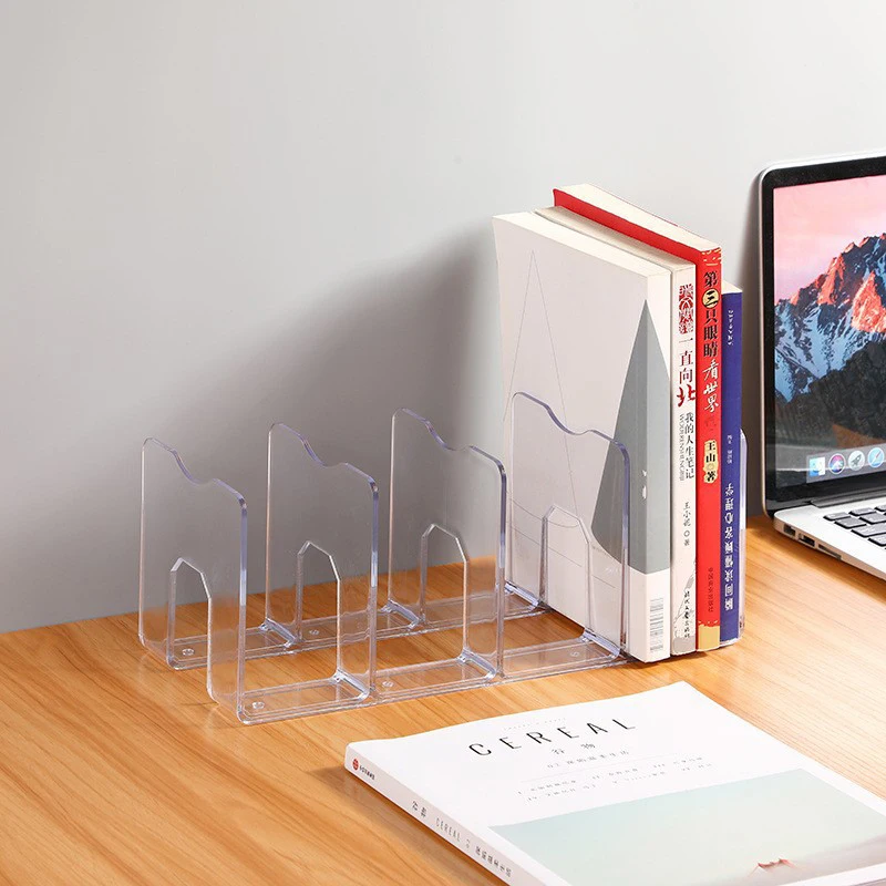 

Clear Plastic Purse Handbag Organizer 4 Sections Bag Closet Shelf Divider Purse Display Stand Handbag Storage Organizer Holder