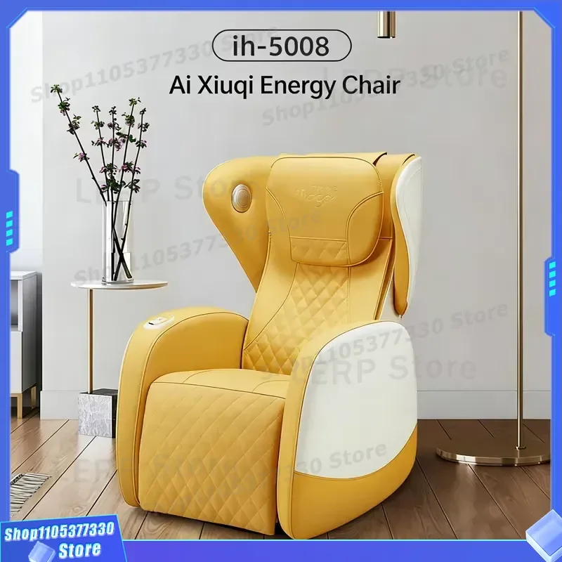 IH-5008 Portable Home Massage Chair 2 in 1 Sofa Compact Design Bluetooth USB 3 Modes Easy Move Small Space Furniture