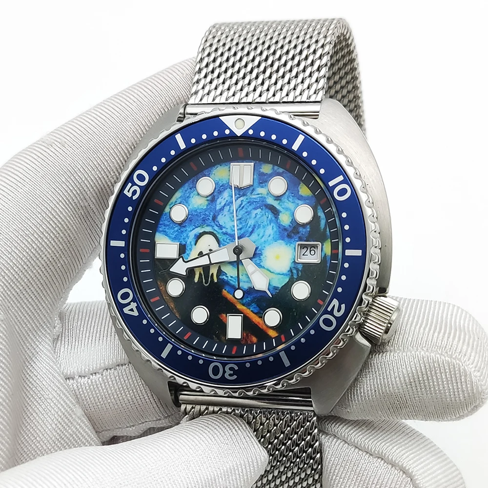 Nuevo reloj mecánico automático de negocios para hombre, movimiento NH35, esfera estéril luminosa superbrillante, reloj resistente al agua de acero inoxidable