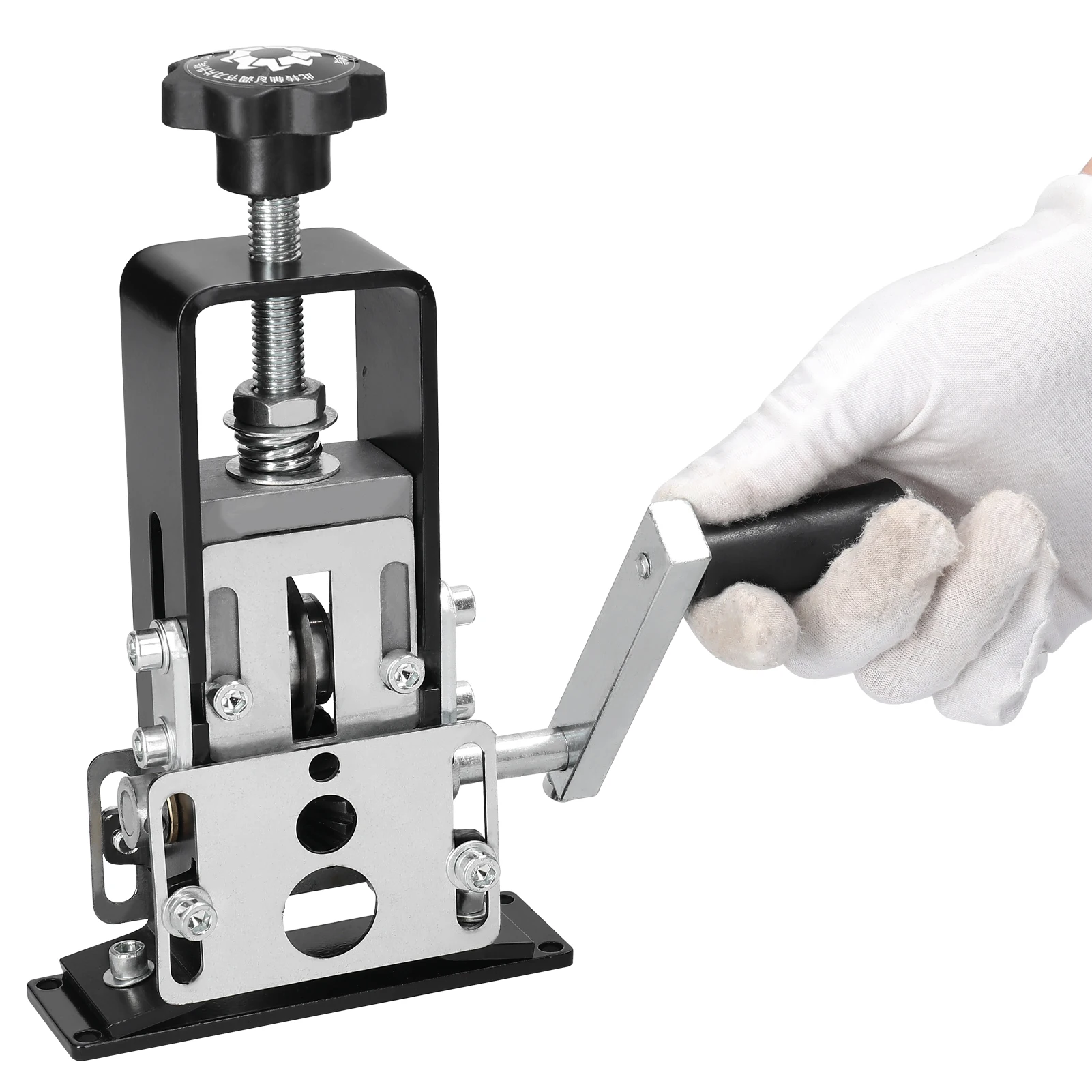 آلة تقشير الكابلات الكهربائية المحمولة ، متجرد الأسلاك ، أداة تجريد الأسلاك اليدوية ، دعم كرنك اليد ، استخدام مع اليد #4