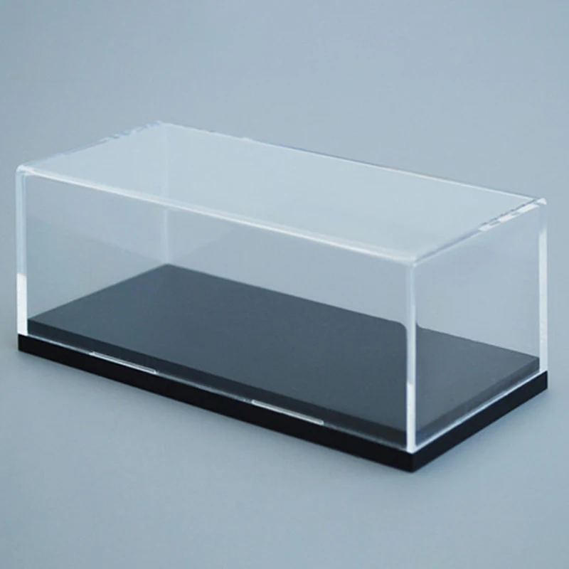 

Acrylic Display Case for 1:64 Mini Size Dust Proof Clear Box Cabinet 1/64 Action Figures