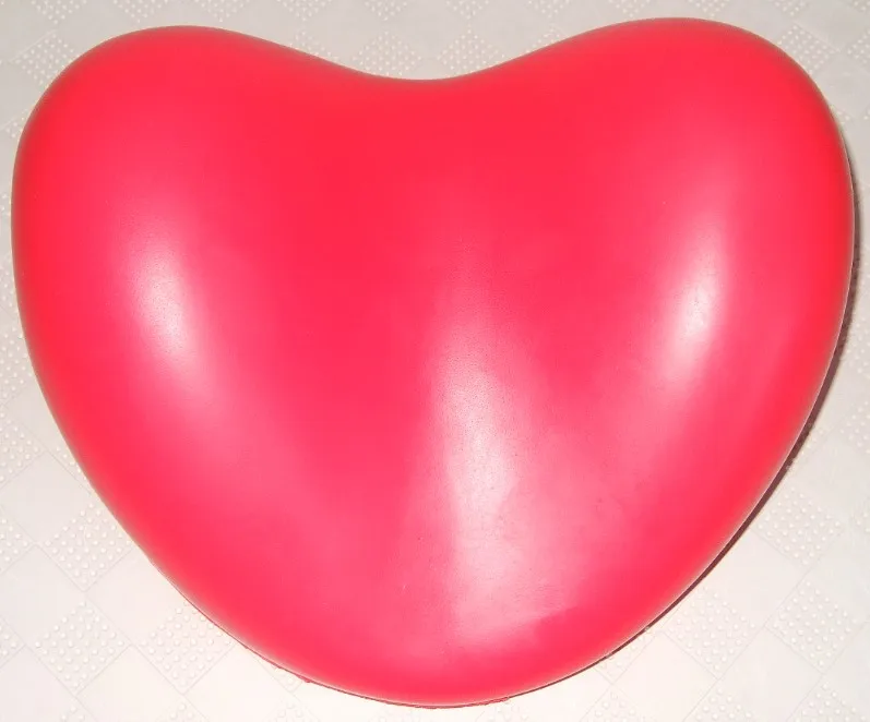 heart-shape pillow spa tub bath pillow bathtub headrest hot tub spa pillow Red color