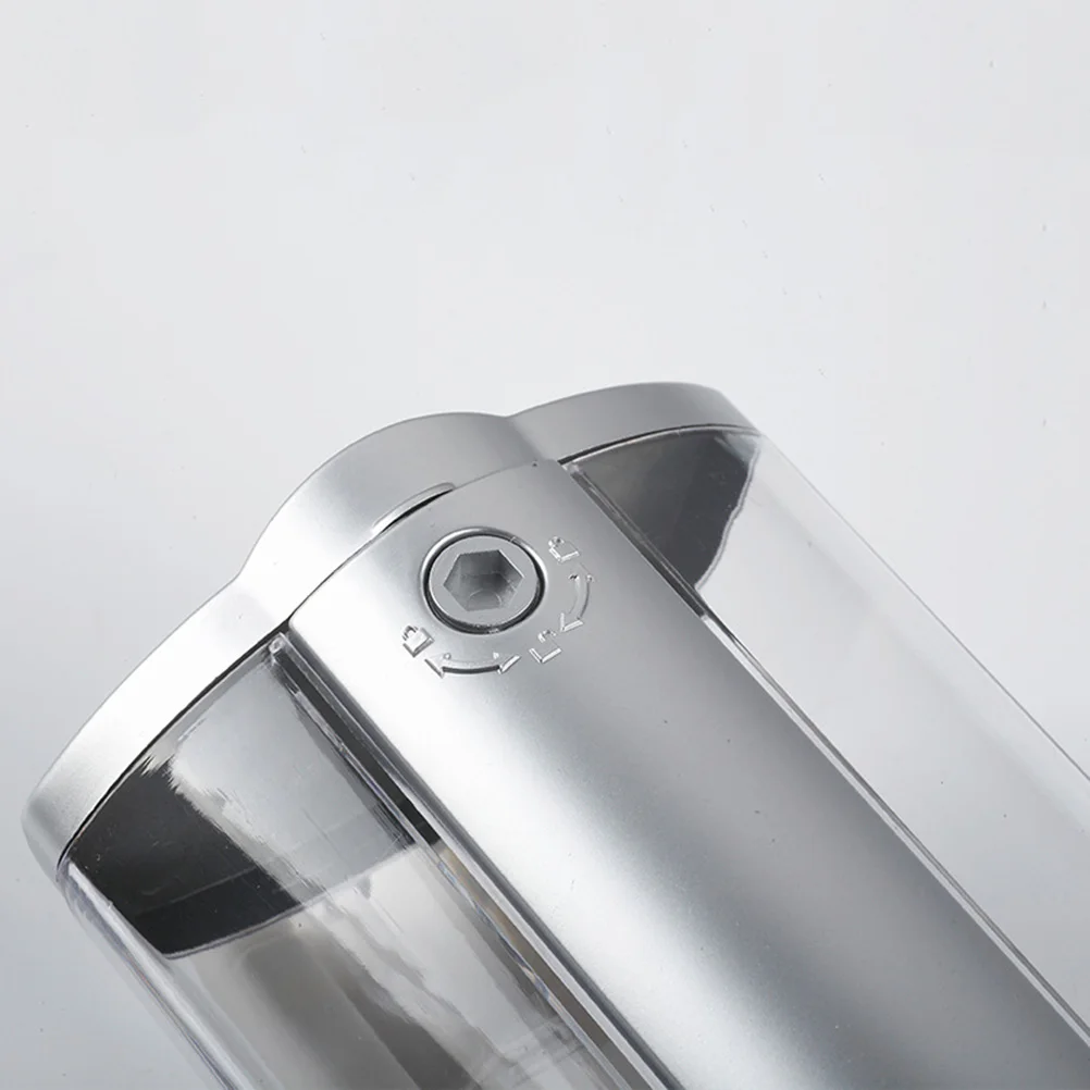 

Eco Dispenser Shampoo Bottle Wall mounted Refillable Plastic Shower Gel Holder Bathroom Hotel Cleanser Container