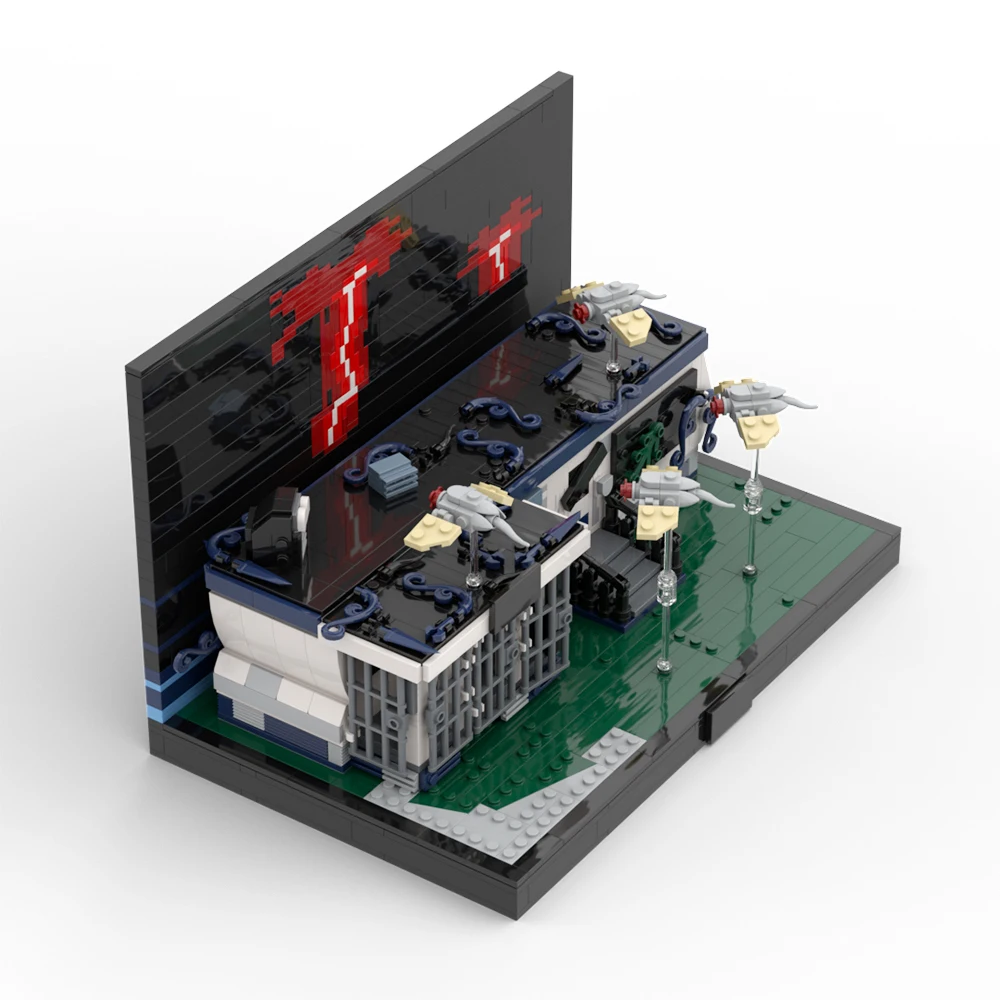 

Eddiely Munson's Campervan Building Blocks Set Strangered Movie Ship Model Toys Gifts for Fans and Adults(1076 PCS)