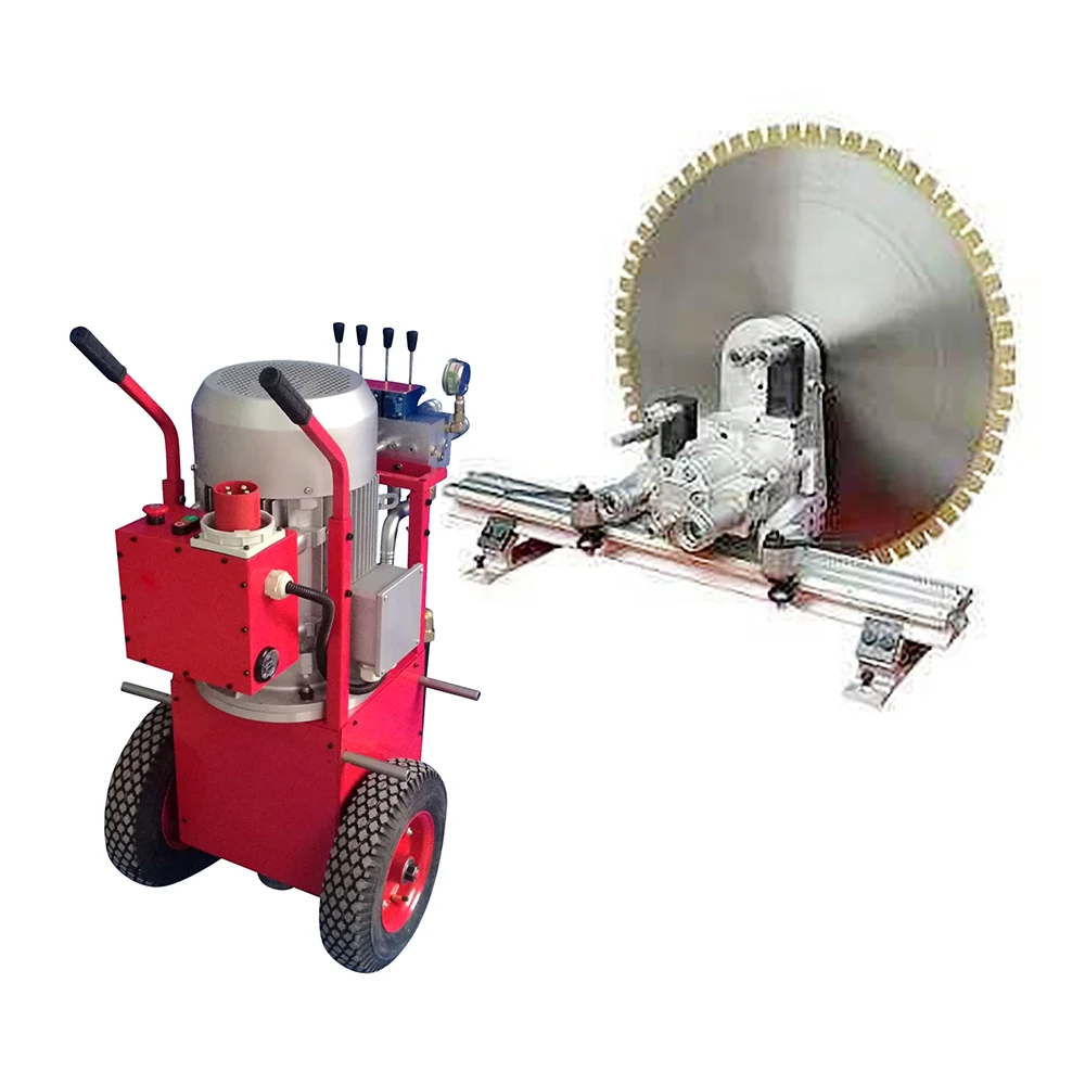 YG High Frequency Wall Saw 620Mm 735Mm Cutting Depth Concrete Wall Saw Hollow Core Slab Cutting Machine Pentruder Wall Saw Price