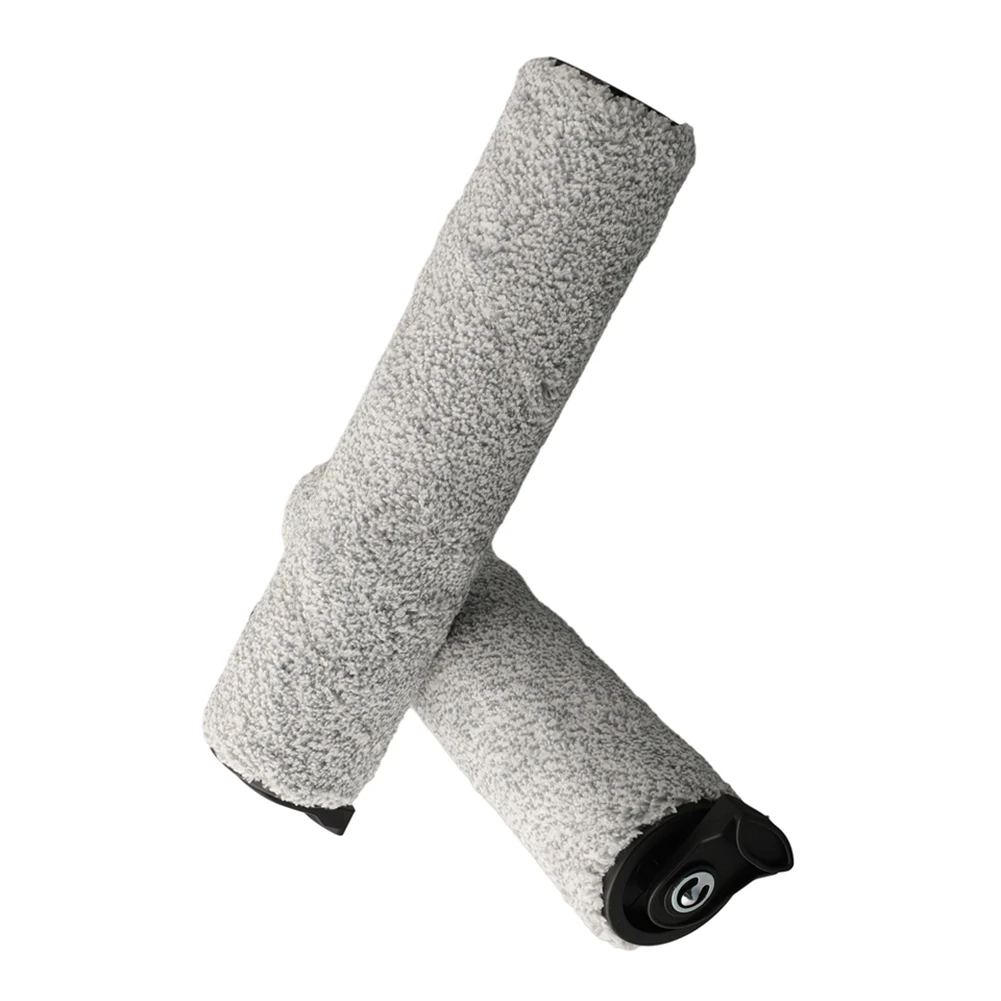 B06B-For Tineco Ifloor 2 Wet Dry Cordless Vacuum Replacement Roller Brush 2 Pack Deep Clean Fibers Powerful Stain Removal Compat