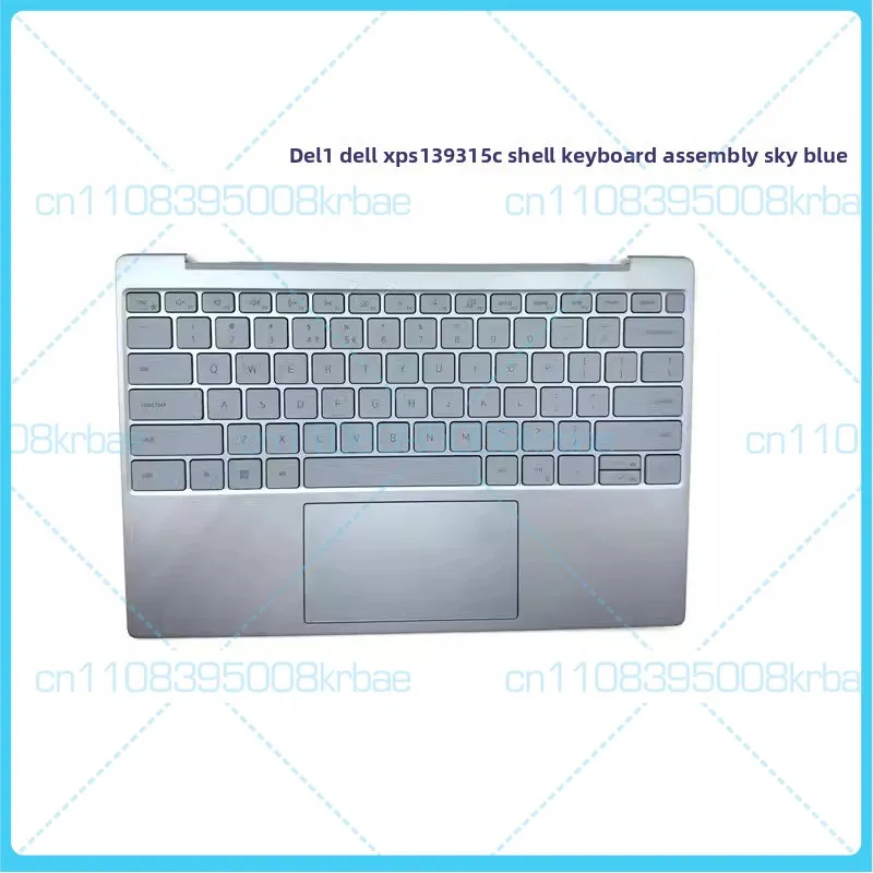 

For Dell XPS 13 9315 Laptop C Cover Keyboard Assembly Housing Blue 074H5T