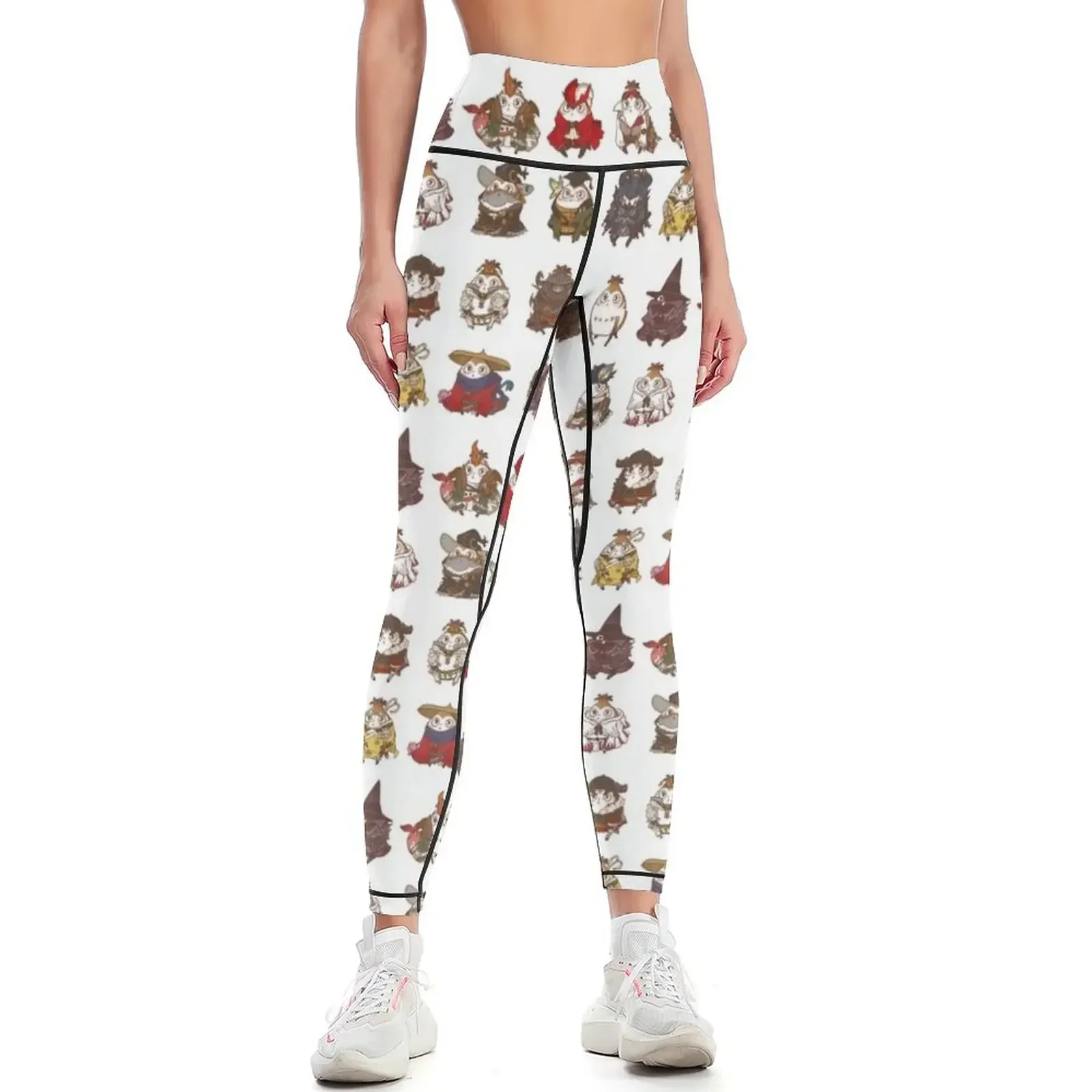 

FFXIV - ALL CLASSES Paissa Brats Leggings trousers gym womans push up fitness workout shorts Womens Leggings