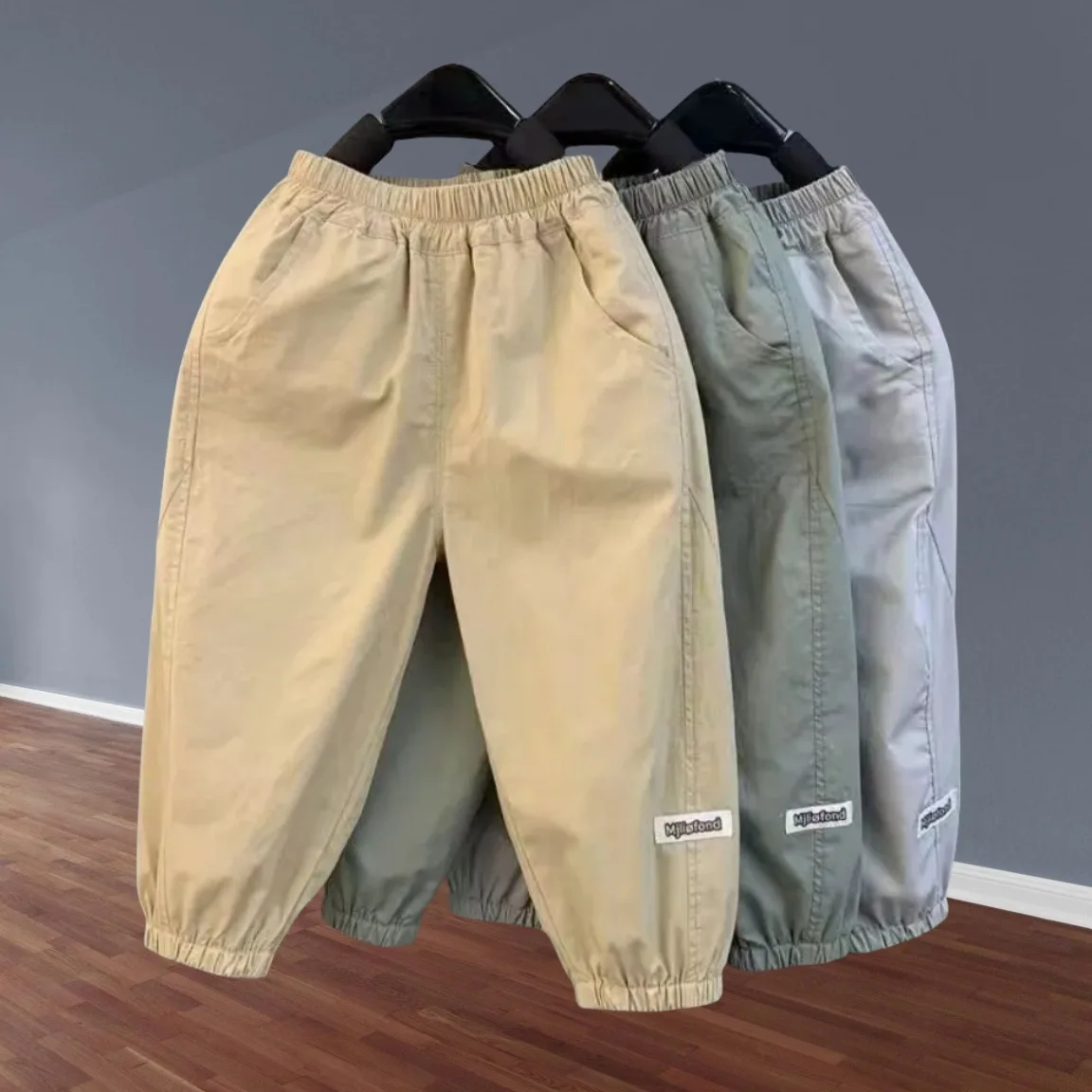2-8 year old boys' long pants - 2026 new style casual mosquito-proof pants, loose and thin, breathable, spring style work pants
