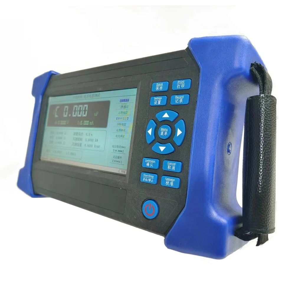 Handheld Capacitance Inductance Tester 3300uF Capacitors 1-10H Inductance Resistance Reactive Power Compensation Capacitor Meter