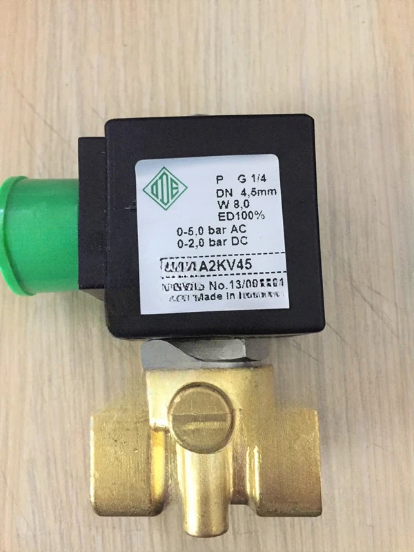 

21A2KV45 G1/4 Direct Acting Normally Closed Two Position Two-way Solenoid Valve