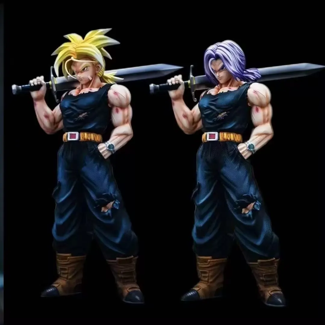 

Anime Dragon Ball Z Super Saiyan Trunks Battle Ver. PVC Action Figure Game Statue Collection DBZ Model Kids Toys Doll Gifts 30CM