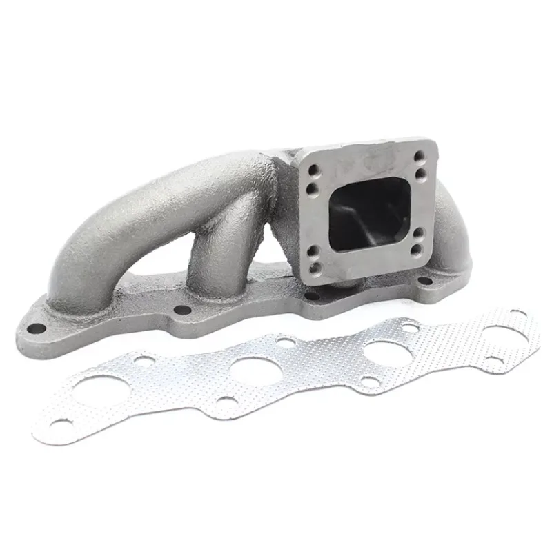 Cast Iron Manifold For Niss*an 89-98 240Sx Ka24De Bolt On T3/T4 Turbo 35/38mm Wastegate