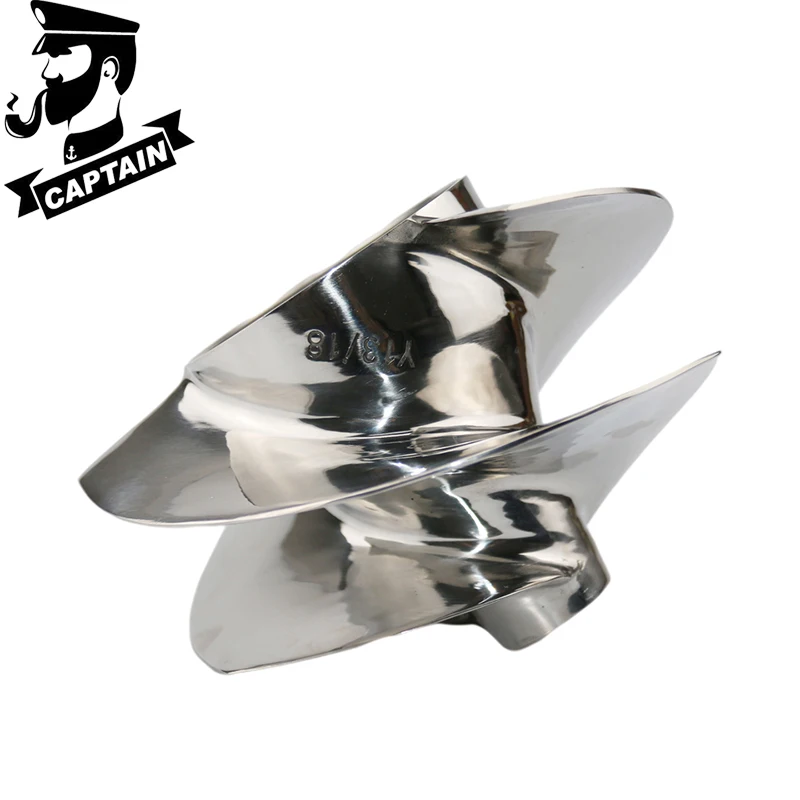 Captain Polished YV-13/18 Fit Yamaha Jet Ski Impeller GP1800 FZR FZR FZS FX SVHO FX CRUISER SVHO FX LIMITED SV 160mm 3 Blades