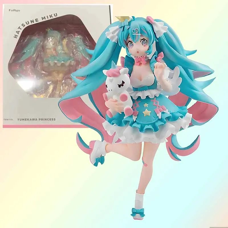 在庫ありオリジナル FURYU TENITOL 初音ミクアクションフィギュアおもちゃ男の子/女の子/子供クリスマスギフトグッズモデル装飾品