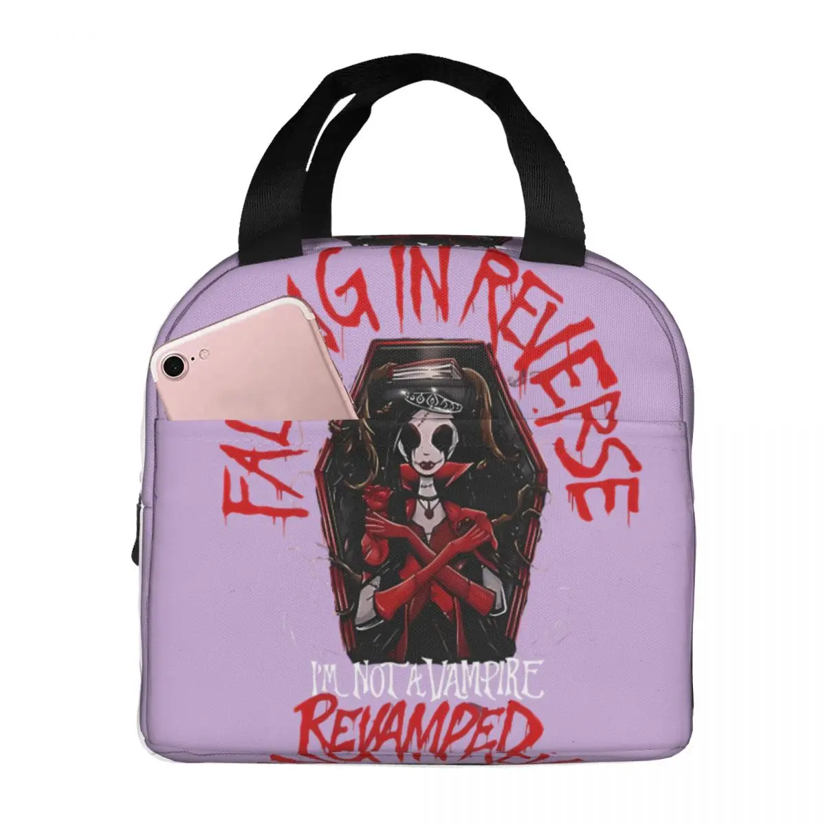 Best Seller Artwork Storage Bag Falling In Reverse Children New Design For Work Food Bags Durable Waterproof