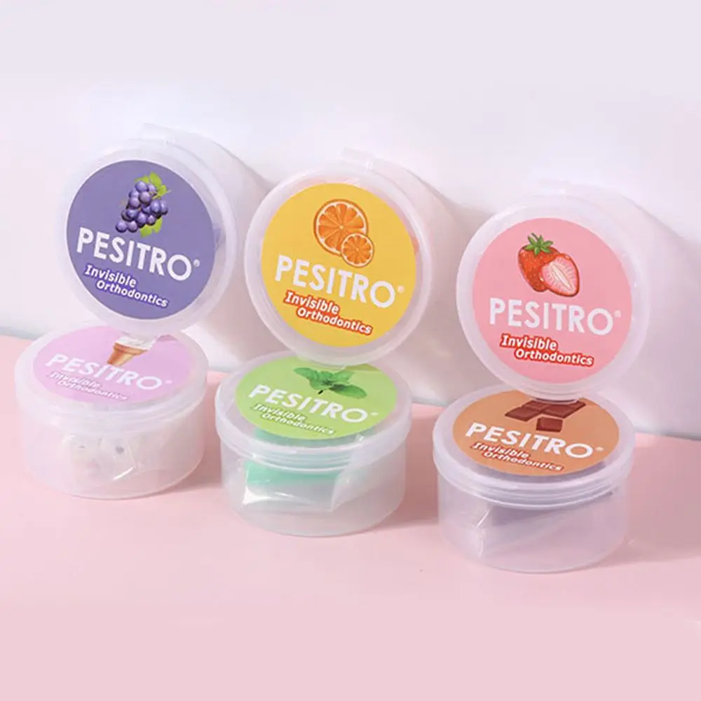 

Retainer Prevent Facial Deformities Fruit Flavor Orthodontic Stick Dental Brace Stick Teeth Care Tool Dental Aligner Chewies