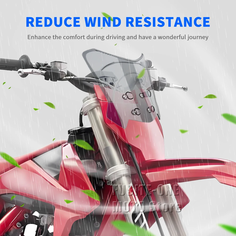 

For GASGAS Site-MC-85 Site MC 85 motorcycle adventure windshield extension style Windscreen Wind Deflector Screen