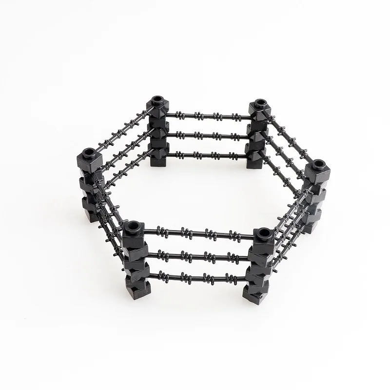 DIY Building Blocks Lron Wire Cage MOC Educational Plastic Toys for Children Compatible Brands Kids Gifts view 3
