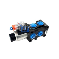 6-Way 2-Position Solenoid Valve SVV06 for Log Grapple Winch Mini Excavator Conversion Hydraulic Directional Control Valve